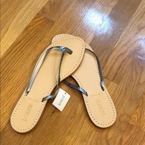 Jcrew Flip Flops New with Tags